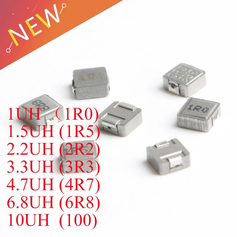 10 Chiếc 0420 Tích Hợp Cuộn Cảm Điện 1UH 1.5UH 2.2UH 3.3UH 4.7UH 6.8UH 10UH 1R0 1R5 2R2 3R3 4R7 6R8 