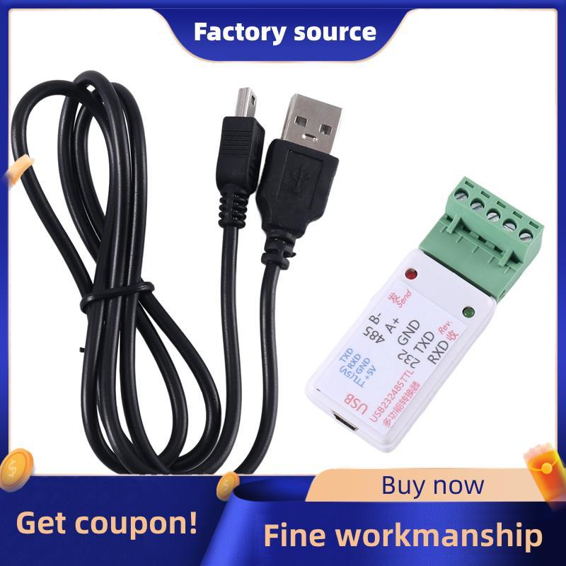 3 In1 USB 232 485 TO RS485 / USB TO RS232 / 232 TO 485 Bộ chuyển đổi Ch340 W / LED cho WIN7, Điều kh