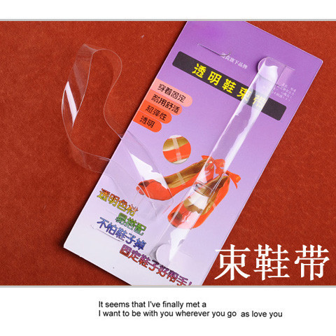 New Product#Silicone shoe straps Lace-up transparent invisible high-heeled shoes, casual shoes Not w