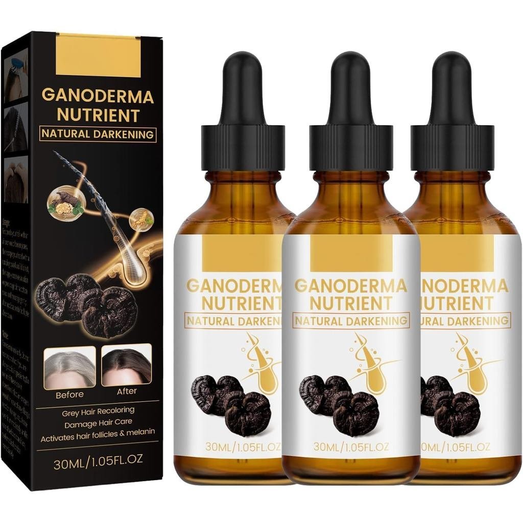 AntiGrey Hair Serum AntiGreying Hair Serum Grey Hair Repair Oil Serum Dầu dưỡng tóc Dưỡng tóc Ganode
