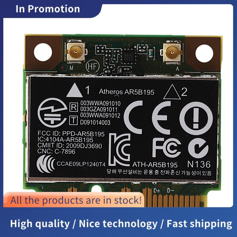 AR9285 AR5B195 150M + BT3.0 Thẻ không dây PCI-E nửa Mini SPS:593127-001 592775-001 cho 430 431 435 4