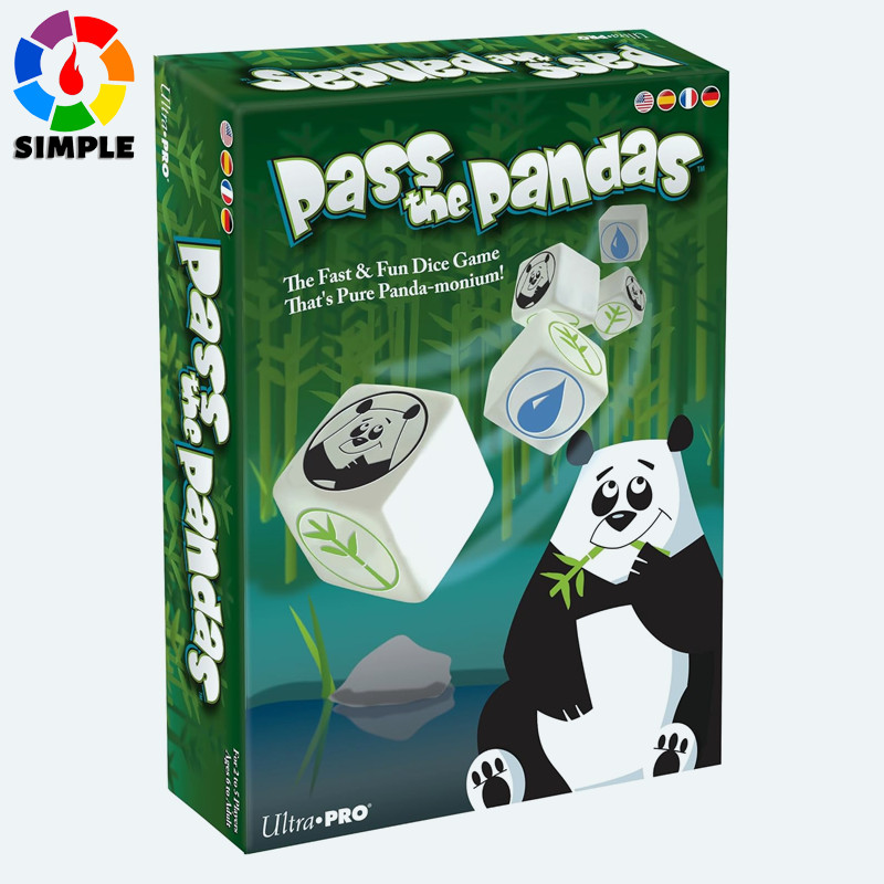 Playroom Entertainment Ultra Pro Pass The Pandas Board Game