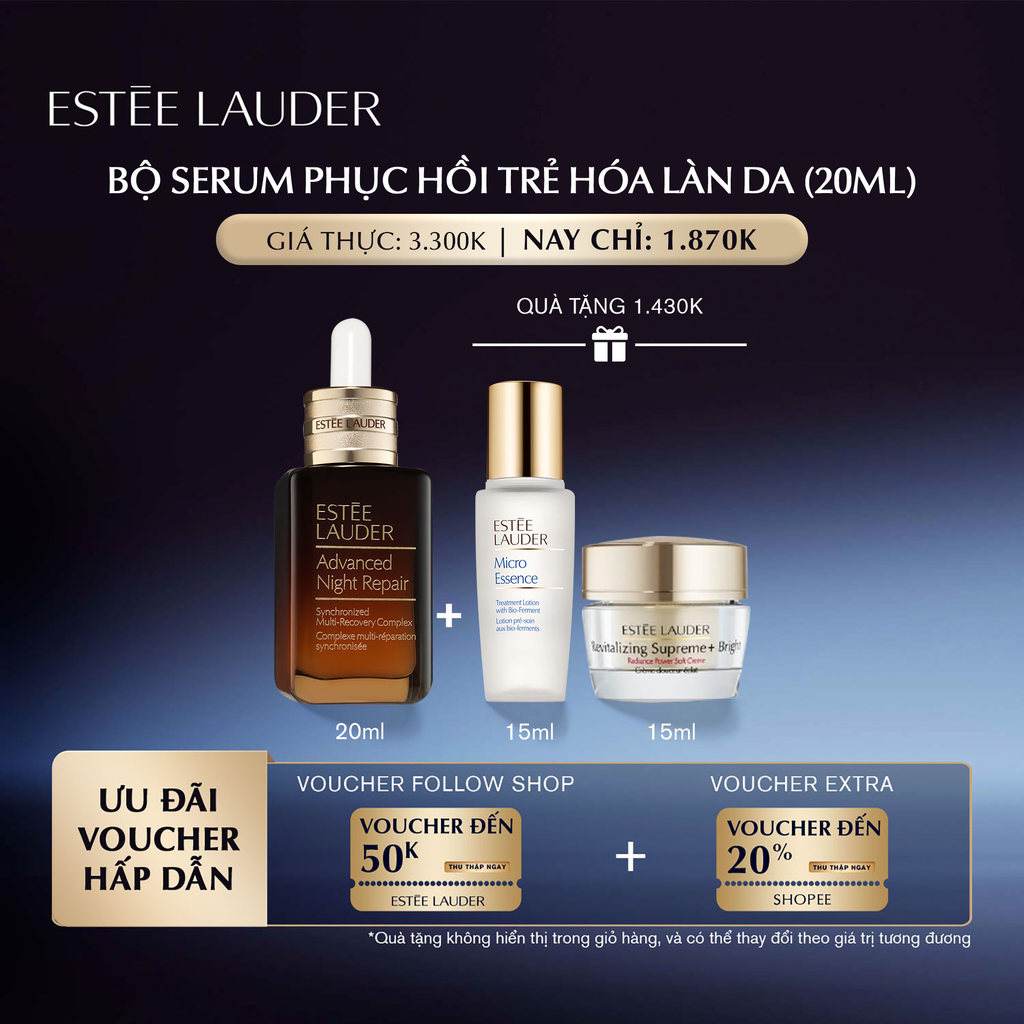 [Ưu đãi độc quyền] - Tinh chất (Serum) phục hồi Estee Lauder Advanced Night Repair Synchronized Multi-Recovery 20ml