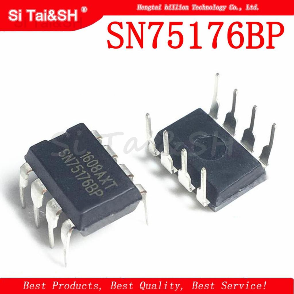 10 CÁI SN75176BP DIP8 SN75176 SN75176B DIP 75176 IC mới và nguyên bản