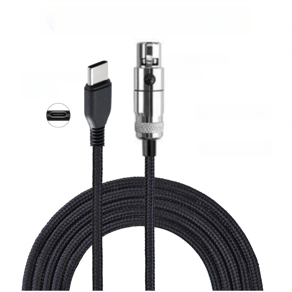 Cáp thay thế Type C Tương thích với K702 K712 cho tai nghe Q701 K240