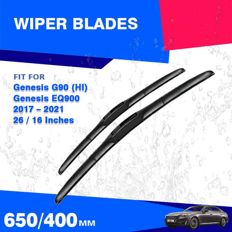 Dành Cho Genesis G90 HI EQ900 EQ900L G90L 2015 - 2021 Kính Chắn Gió Phía Trước Lai Lưỡi Lau Kính Chắ