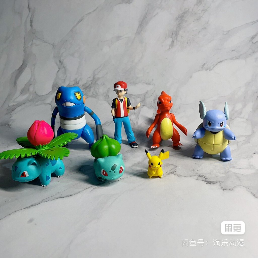 Hàng số lượng lớn Pokémon Pokémon Guandu Khu vực Charizard Mũi tên nước Rùa Hoa ếch