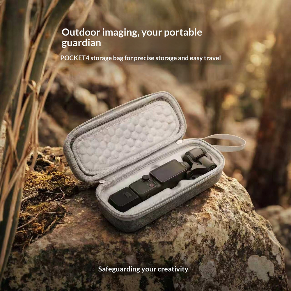 Dành Cho DJI Pocket 4 Camera Thân Túi Bảo Quản Cho DJI Pocket 4 Camera Ngoài Trời Di Động Túi Phụ Ki