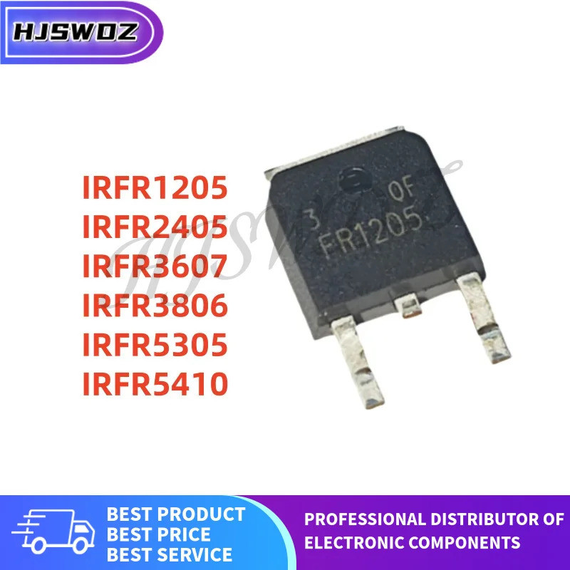 10 Cái/ lốc IRFR3607 IRFR5305 IRFR5410 IRFR1205 IRFR2405 IRFR3806 FR3607 FR5305 FR5410 FR1205 FR2405