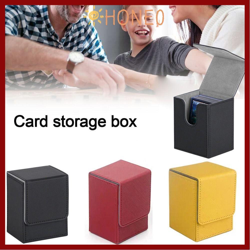 HONE Game MTG Trading Card Holder, Organizer Storage Deck Box, Collection Box PU Box Protectors Cont