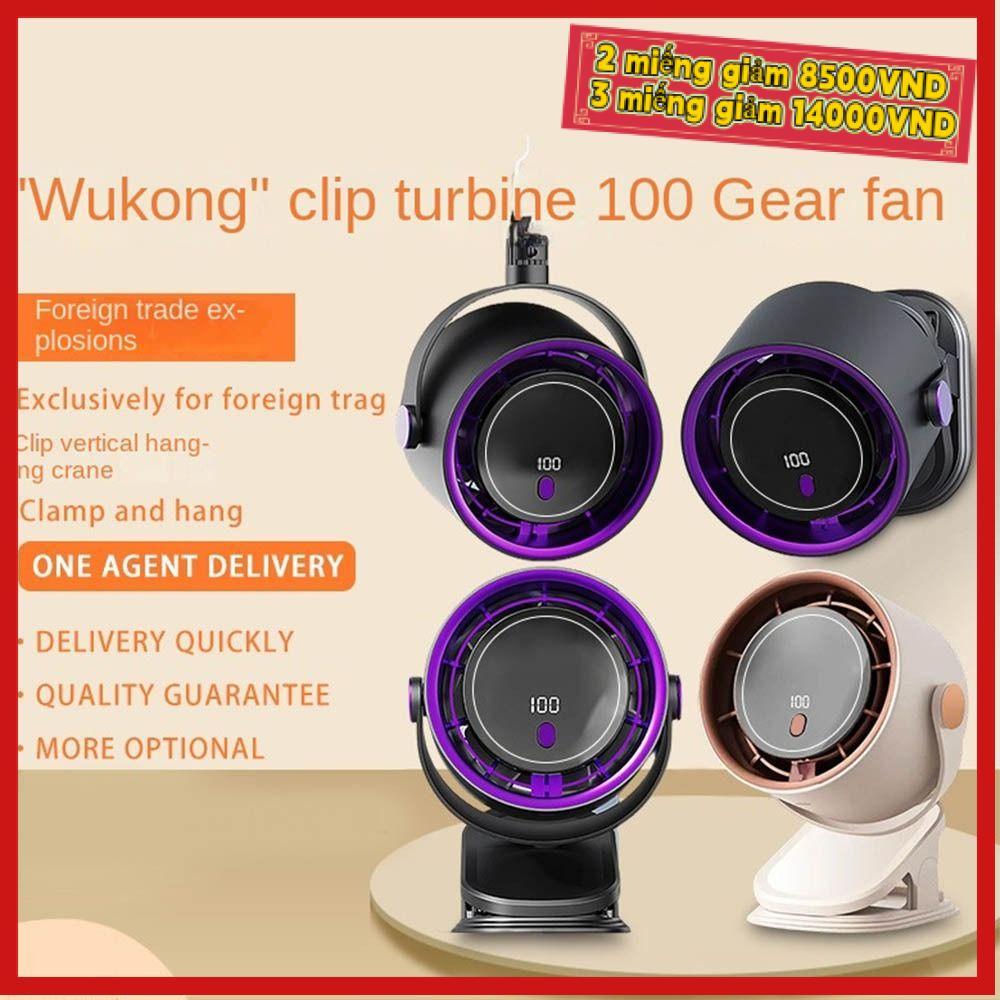BEAUTYHAVEN, Quạt cầm tay ​ Turbo Jet​ 100 tốc độ​ Gió cực mạnh​ ​ tích điện