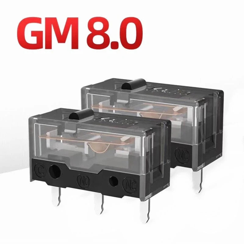 10 Cái-1Pc Mới Kailh GM 8.0 Micro switch GM8.0 Vàng Contactor 80 Triệu Click Life Chuột Máy Tính Trá