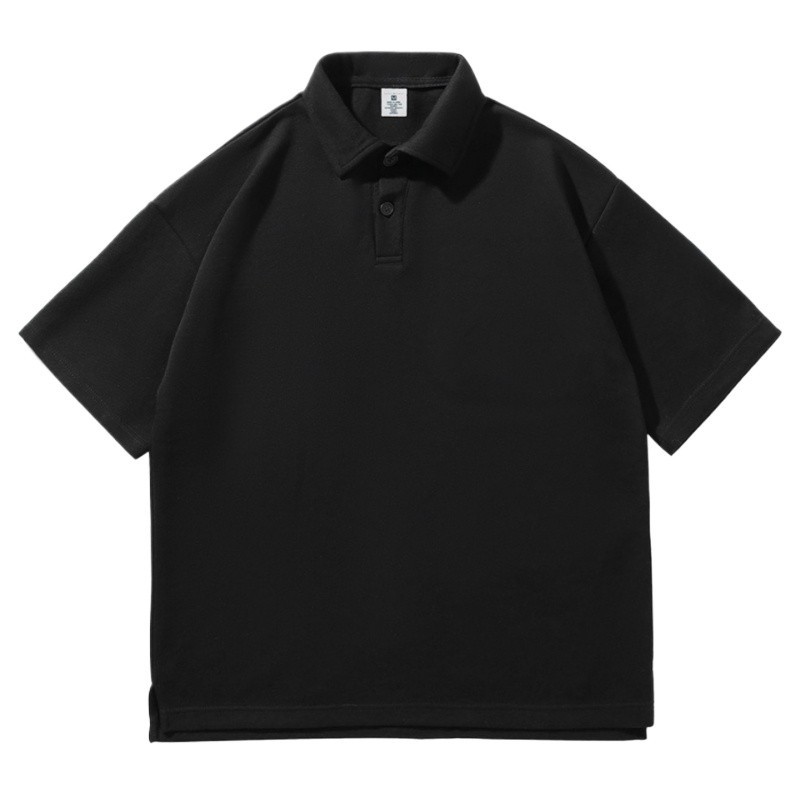 Áo sơ mi polo nam nữ chất liệu cotton polyester 290GSM, size từ S đến 2XL