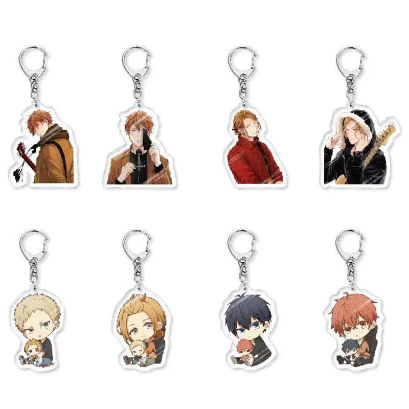 GIVEN HOT BL Anime New Acrylic Keychain Key Chain Bag Charms Souvenir Creative