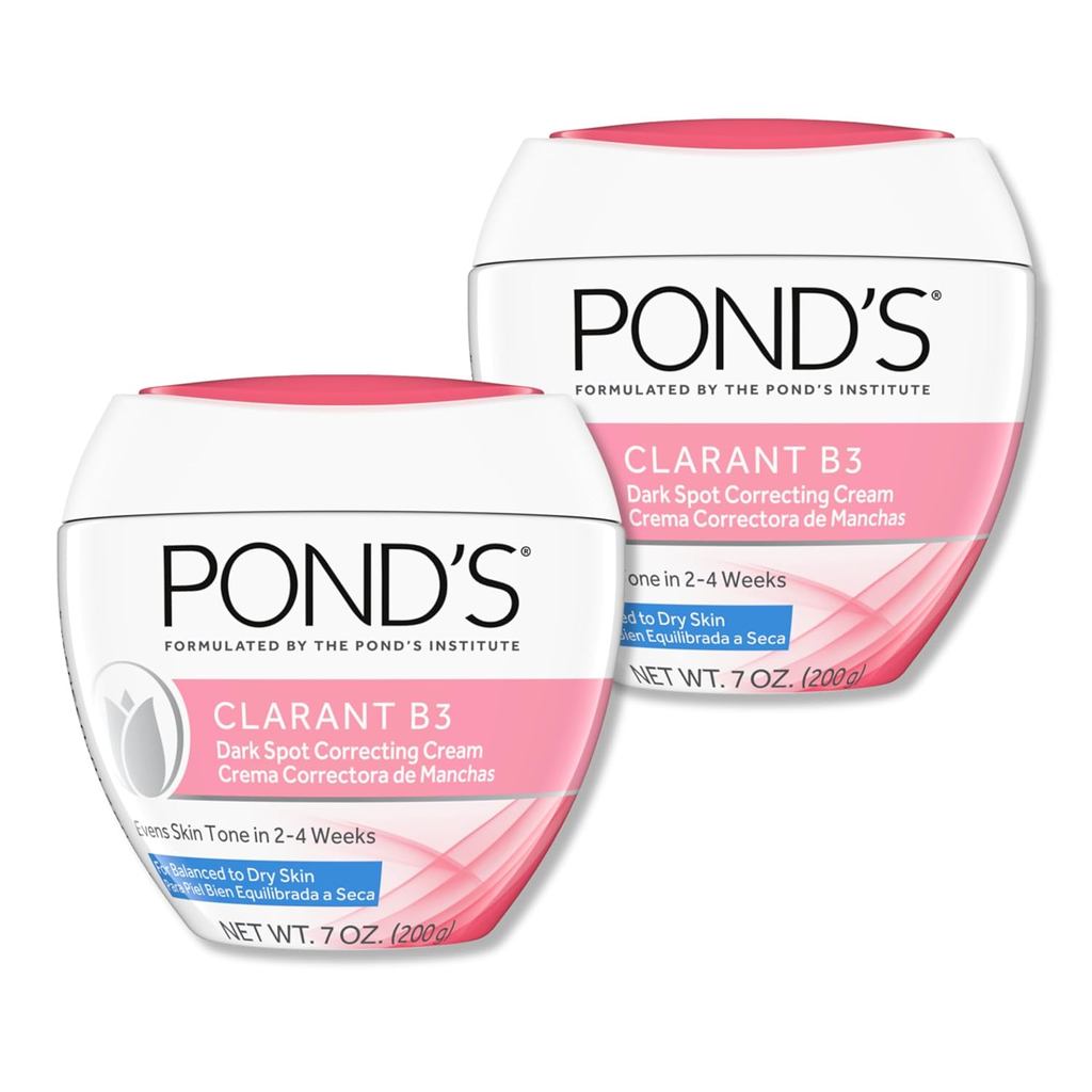 Kem điều chỉnh vết thâm POND 'S Clarint B3 – Kem dưỡng ẩm hàng ngày cho da khô – Kem dưỡng ẩm mặt vớ