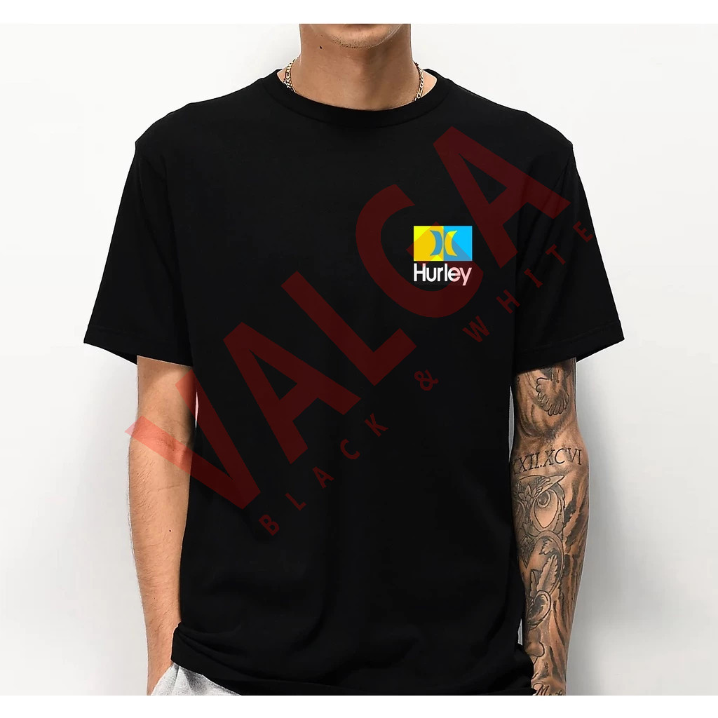 Hurley Áo thun nam 100% cotton, phù hợp vận động ngoài trời