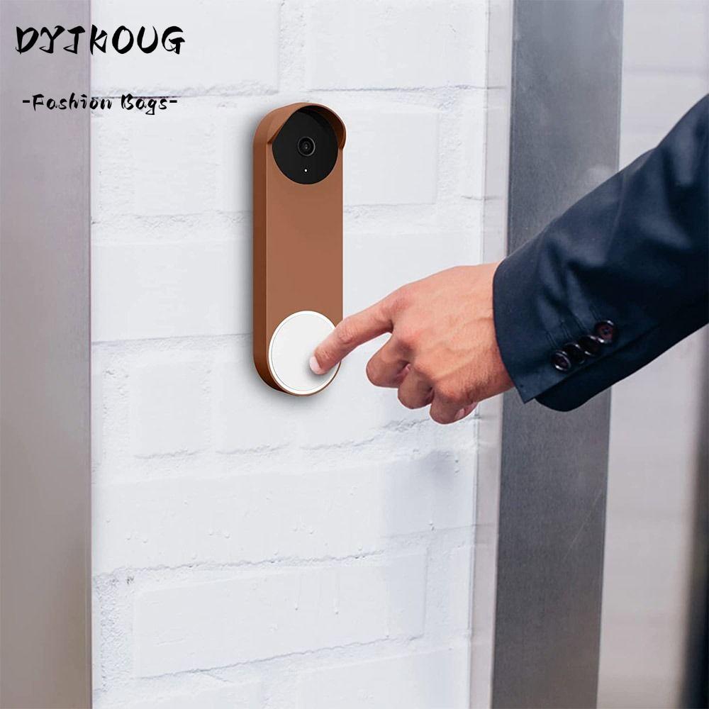 Vỏ chuông cửa DOJKOUG Chống nước cho phụ kiện Google Nest Vỏ bảo vệ cho Google Nest