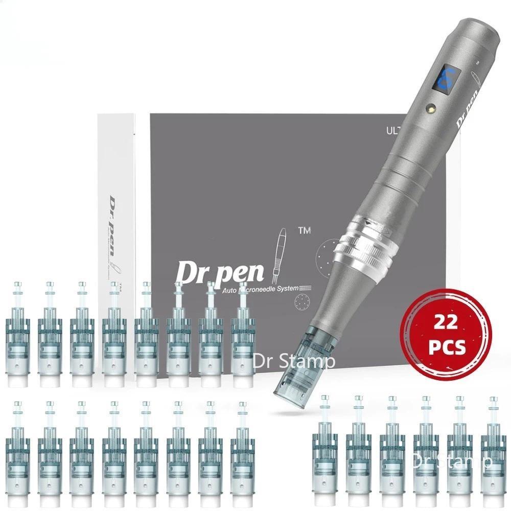 Bút Derma không dây Dr Pen M8 với 22 CÁI Bút Dr M8 micro Cartridge 12 / 24 / 36 / 42 / R-nano Sử dụn