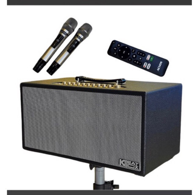 Loa Xách Tay Acnos Hinet450 ( Hinet 450 )  (Đầu Karaoke Phát Hình Ảnh 8K, 2 Bass 16cm, 200W ) - Gia 