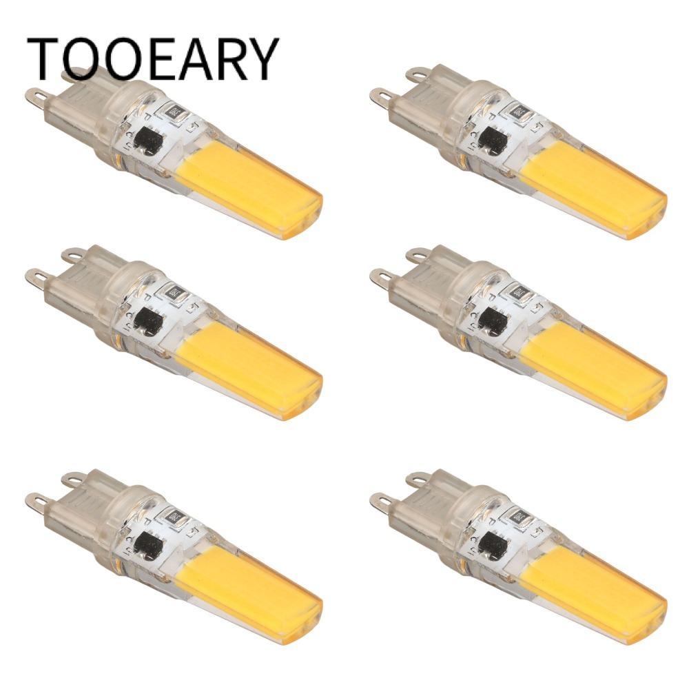 CÔNG CỤ 6 Đèn LED Bi Pin, Đèn LED 3000K COB G9, Đèn LED Thay Thế Nhỏ G9 5W 220V 6500K Đèn Trần