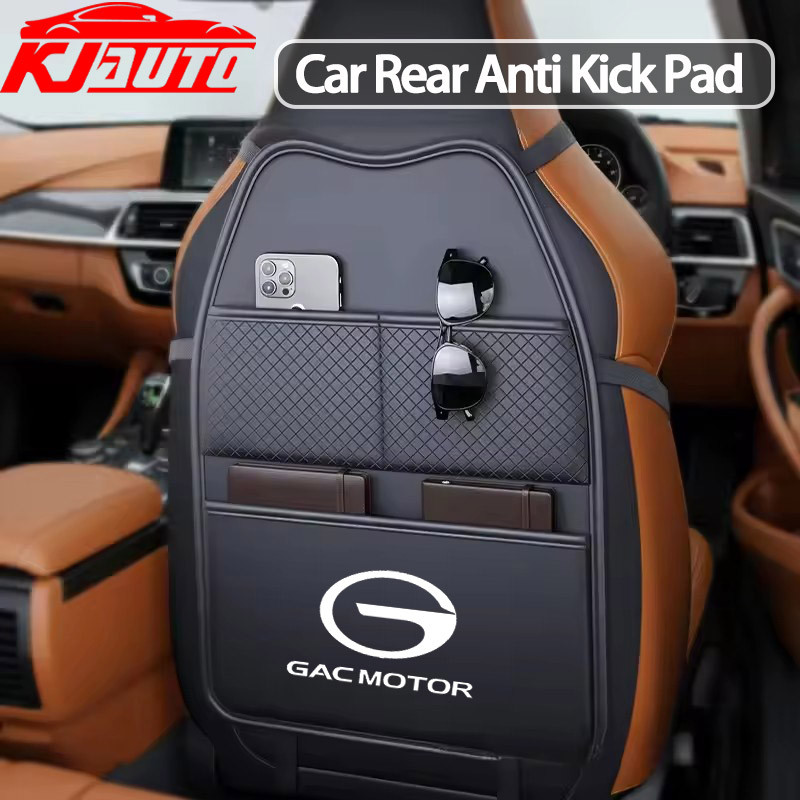 GAC Da Ghế Ô Tô Bảo Vệ Sau Đá Thảm Có Túi Đựng Máy Tính Bảng Cho GAC Trumpchi GA4 GS3 GS4 Emkoo Empo