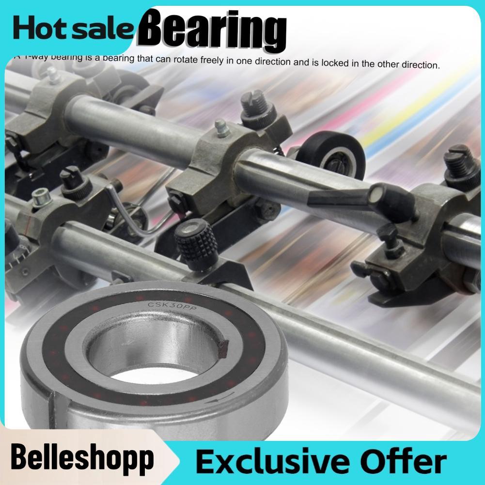 Belleshopp Vòng bi 1 chiều CSK30PP Đường kính trong 30 mm Thép GCr15 cho máy dệt