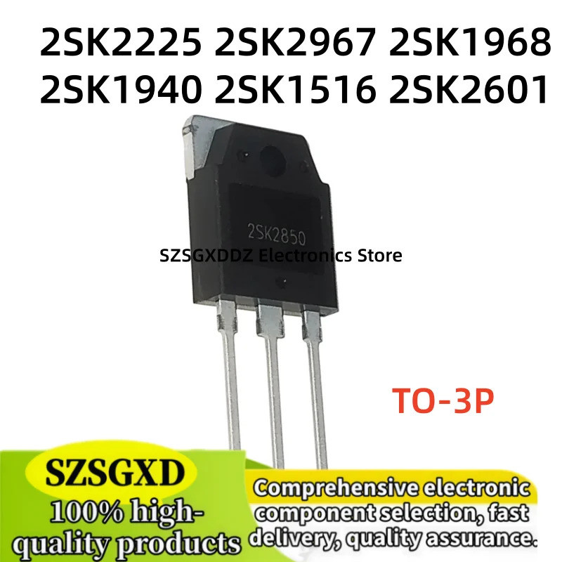 5 Chiếc 2SK2225 K2225 2SK2967 K2937 2SK1968 K1968 2SK1940 K1940 2SK1516 K1516 2SK2601 K2601 TO-3P Hi