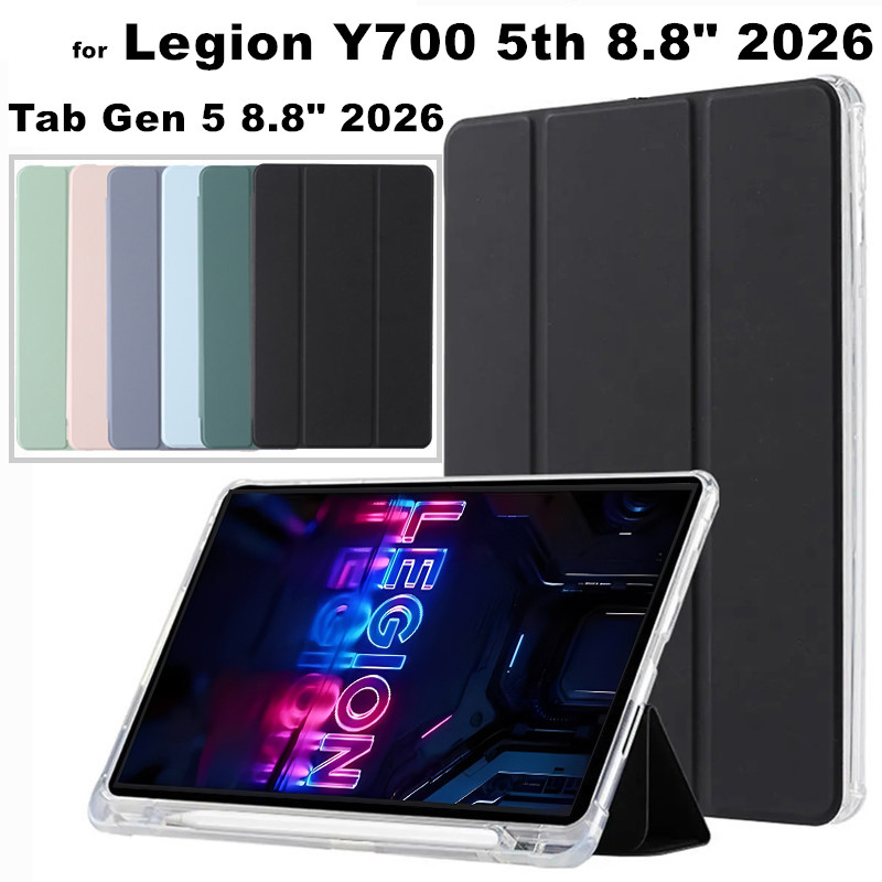 Dành Cho Lenovo Legion Y700 Gen 5 5th 2026 8.8 Inch Bao Da Lật Thông Minh Có Khe Cắm Bút Cho Tab Gen