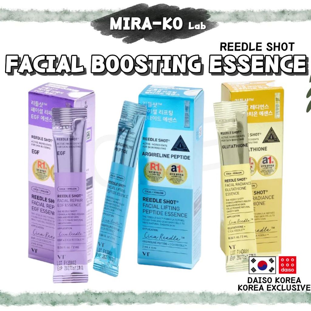[Daiso Korea] VT Cosmetics Essence 12ml (2ml x 6) - Tinh Chất Dưỡng Da