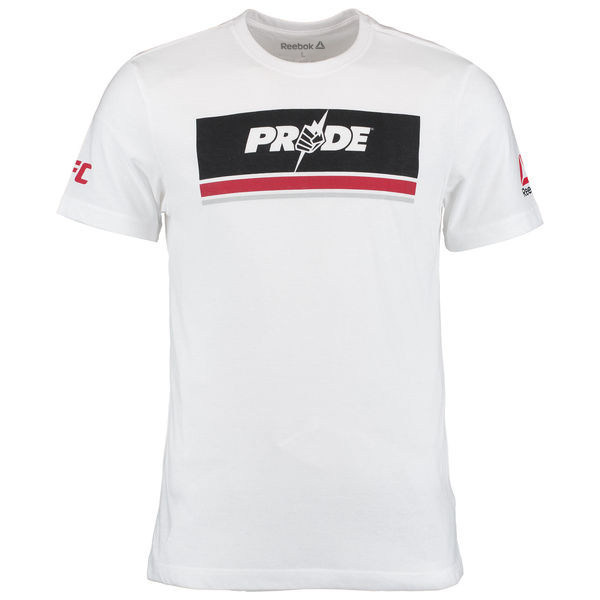 MMA MMA UFC Nam Reebok PRIDE Áo thun trắng UFC tay ngắn 0512