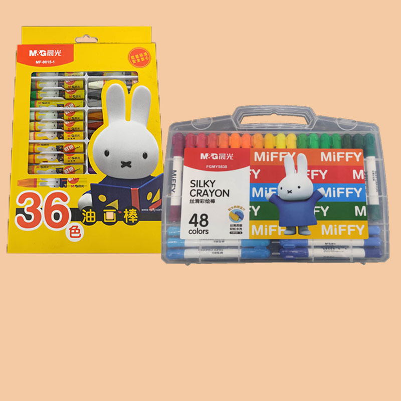 [Hàng có sẵn Giảm giá] CG Silky Oil Pastel Crayon Xoay Thanh đầy màu sắc