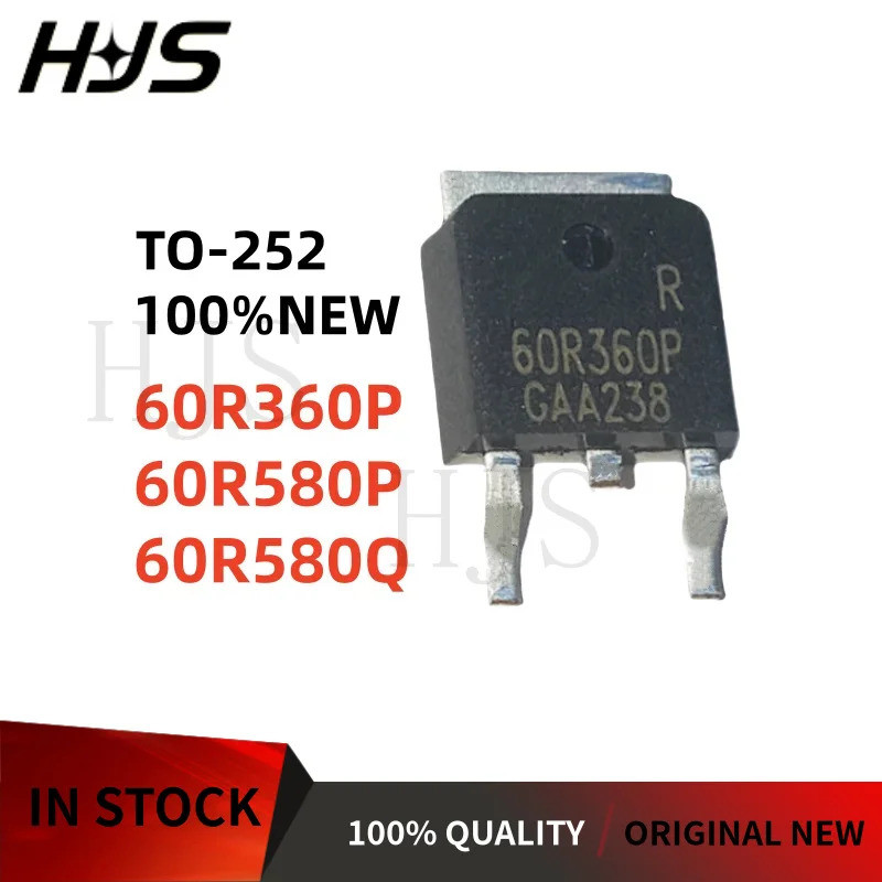 10 CÁI 100% MỚI IPD60R360P IPD60R580P IPD60R580Q TO-252 IPD 60R360P 60R580P 60R580Q TO252 Còn hàng m