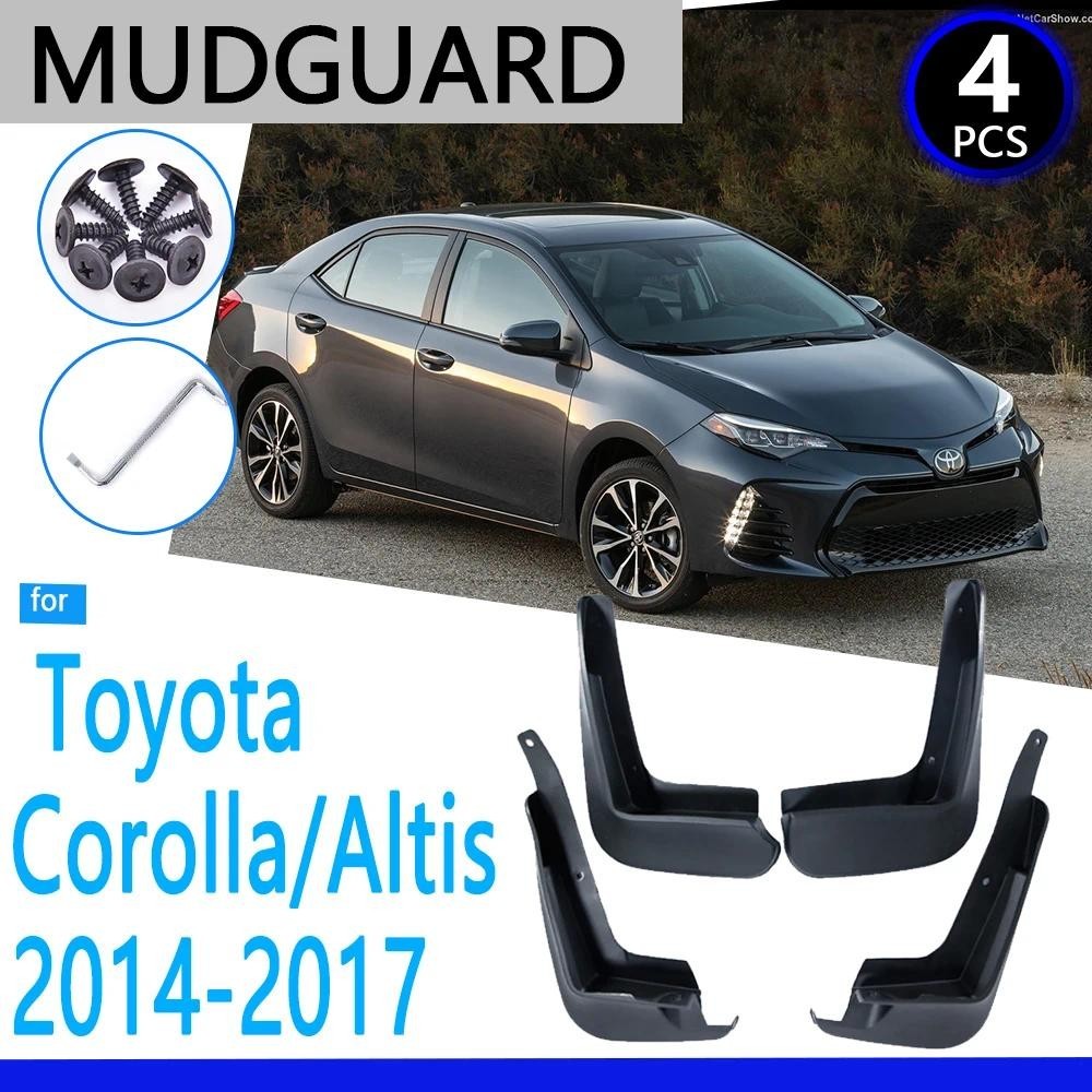 Chắn Bùn Cho Xe Toyota Corolla Altis E170 2014 2015 2016 2017 Phụ Kiện Xe Hơi Bùn Fender Phụ Kiện Th