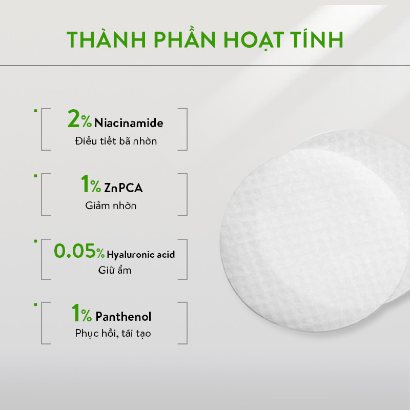 Bông Dưỡng Da Và Cân Bằng Lượng Dầu Trên Da BABÉ STOP AKN OIL CONTROL PADS | BigBuy360 - bigbuy360.vn