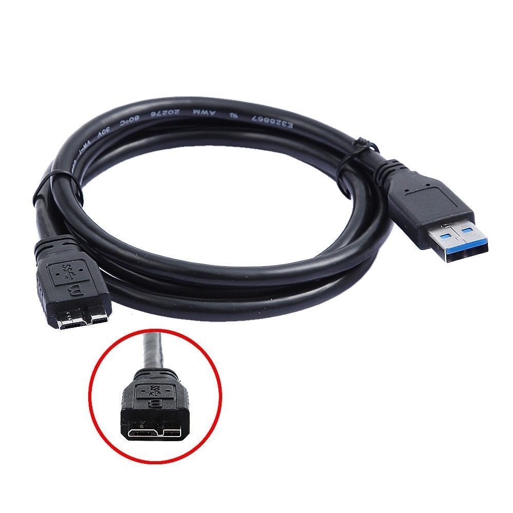 Cáp USB 3.0 A Sang Micro B Cho WD My Passport Ổ Cứng Siêu Ngoài
