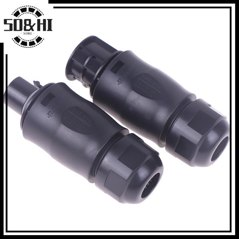 [SD & HI] Đầu nối 3 chân BC01 AC Nam Nữ IP68 dành cho dây buộc lưới năng lượng mặt trời Micro Biến t