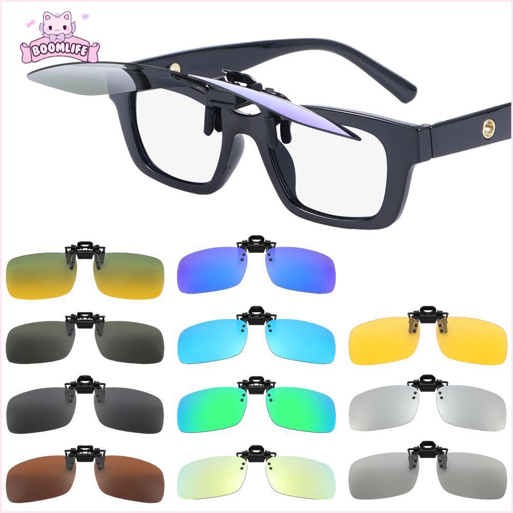 BOOMLIFE Polarized UV400 Flip Up Anti-Glare Eyewear Night Vision