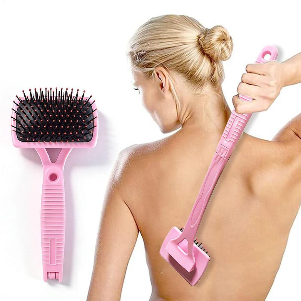 Bàn chải mát xa lưng Máy mát xa toàn thân Tầm xa Bàn chải đa năng Công cụ ngứa Túi khí đàn hồi Lược 