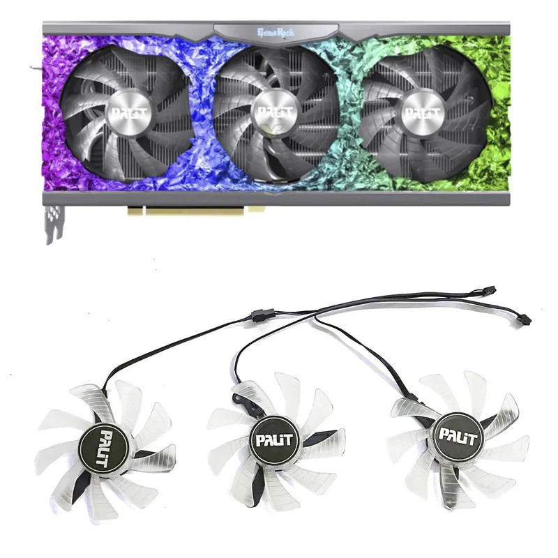 TH9215B2H-PFC01 RTX 3080 RTX 3090 vervangen Videokaart Quạt Cho Palit RTX 3090 3080 3070 3090 Ti 307