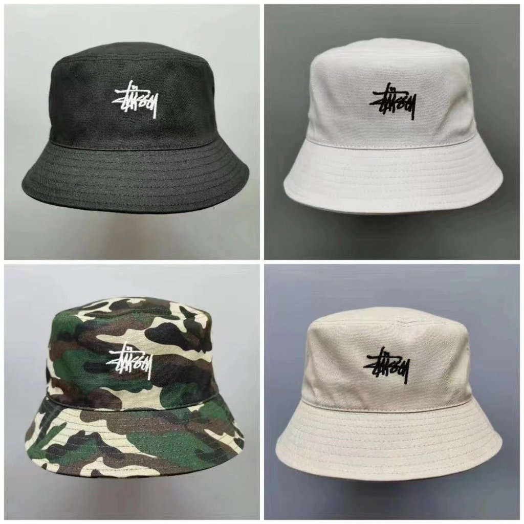 Stussy Bucket Hat Mũ Chậu Nam Nữ Che Nắng Mũ Chống Nắng