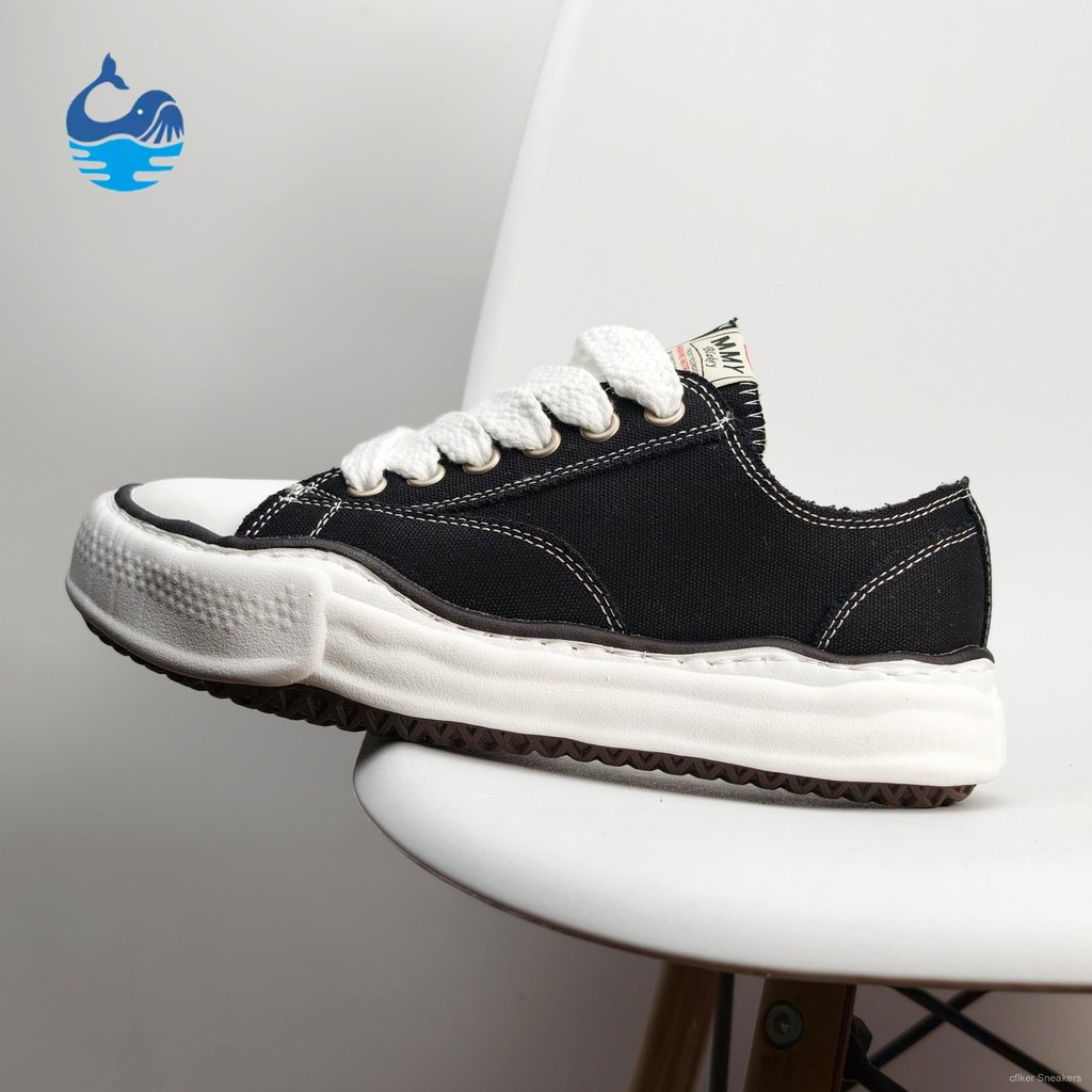 Giày MMY Mihara Yasuhiro Original Sole Canvas Low retro dissolving casual sneaker chính hãng