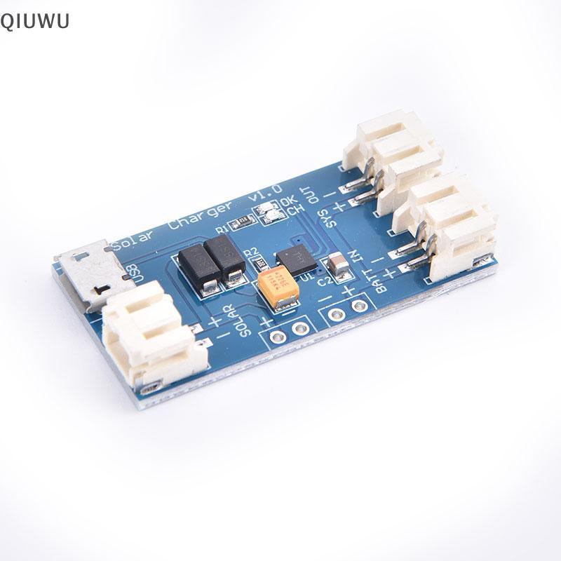 Bảng sạc USB Lipo năng lượng mặt trời Mini QIUWU Mô-đun CN3065 500mADC4.4-6V.
