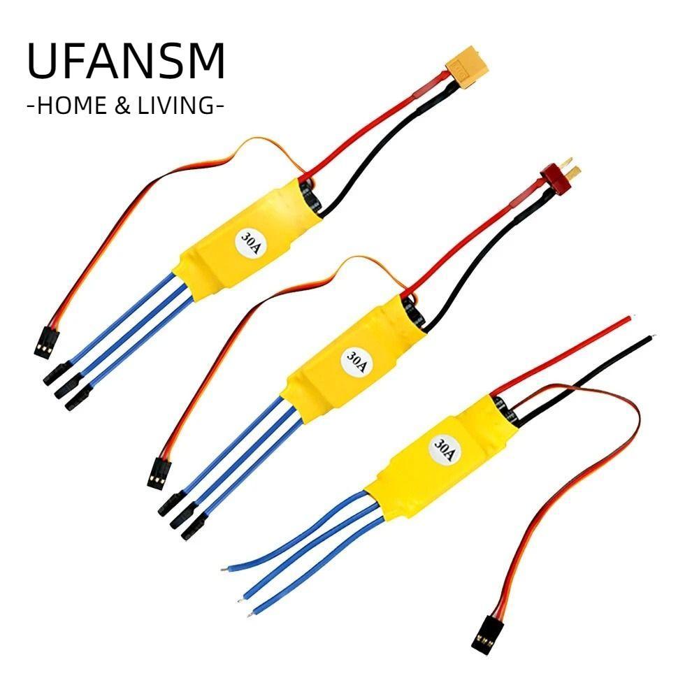Động cơ không chổi than UFASM ESC, Bộ phận RC Bộ điều khiển tốc độ 30A / 40A, Thuyền trực thăng Bana