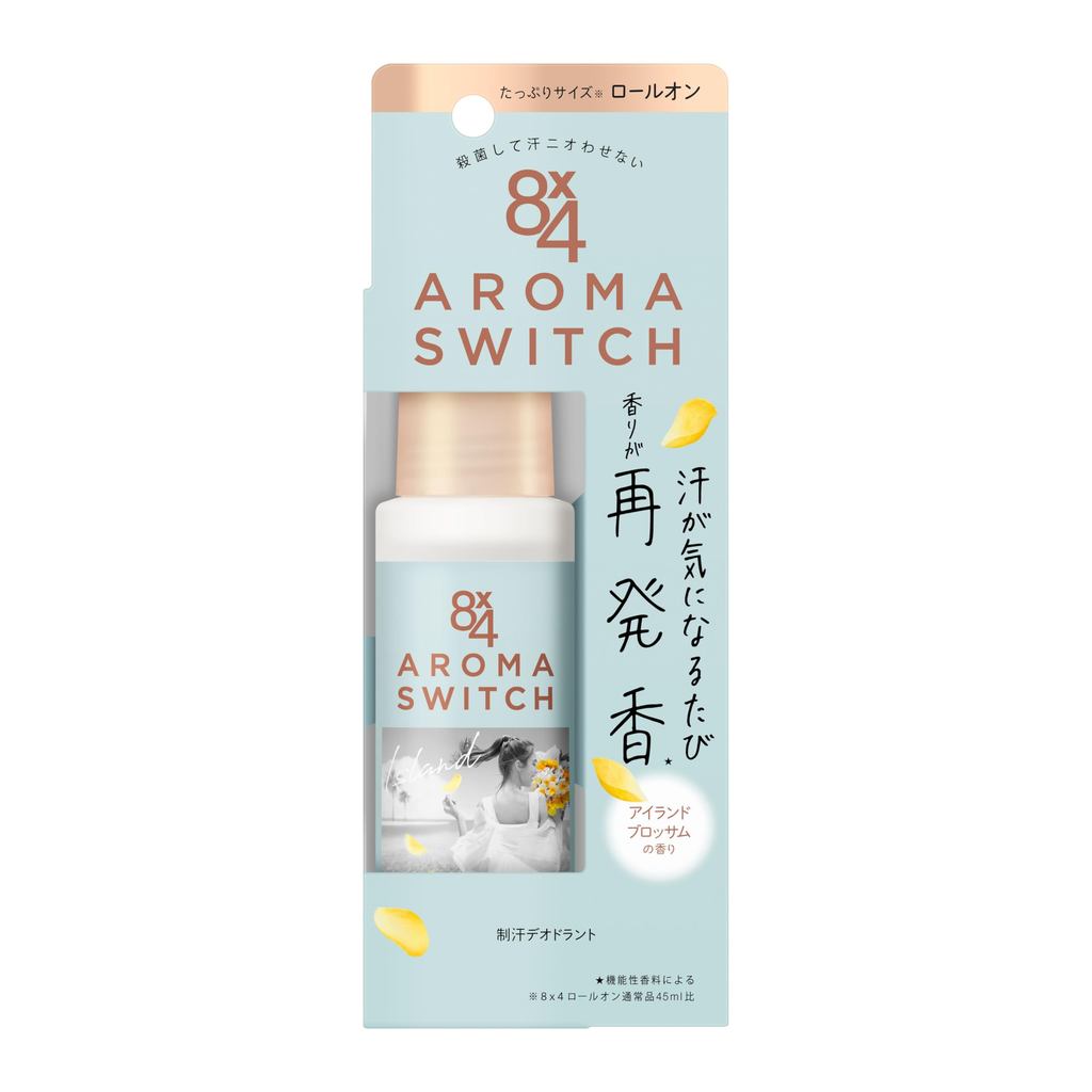 Lăn Khử Mùi 8x4 Aroma Switch Hương Island Blossom/ 8x4 Aroma Switch Roll-On Island Blossom/ Direct f