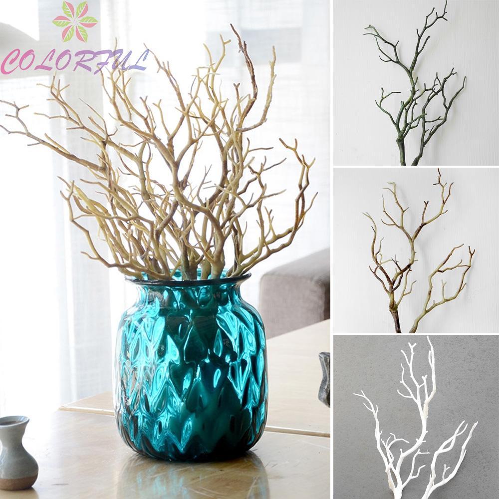 Sale House Beautiful Room Decoration White/Green/Coffee Artificial Tree Branch
