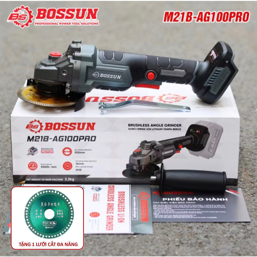 Thân Máy mài pin BOSSUN M21B-AG100PROBS