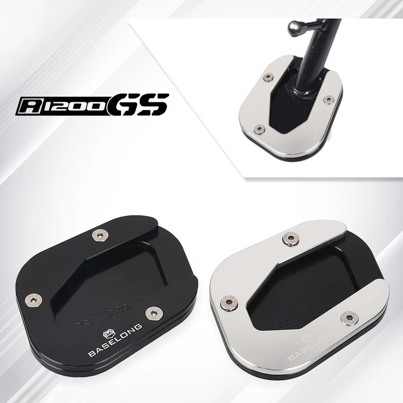GS1200 Phụ Kiện Xe Máy Bên Đứng Phóng To Chân Đế Mở Rộng Tấm Lót Cho Xe BMW R1200GS R 1200 GS 2004 -