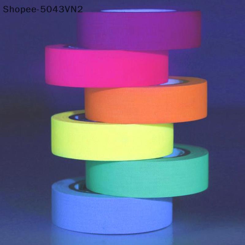 [RE] Băng phản ứng UV Băng huỳnh quang phát sáng trong bóng tối Neon Gaffer ♥R♥
