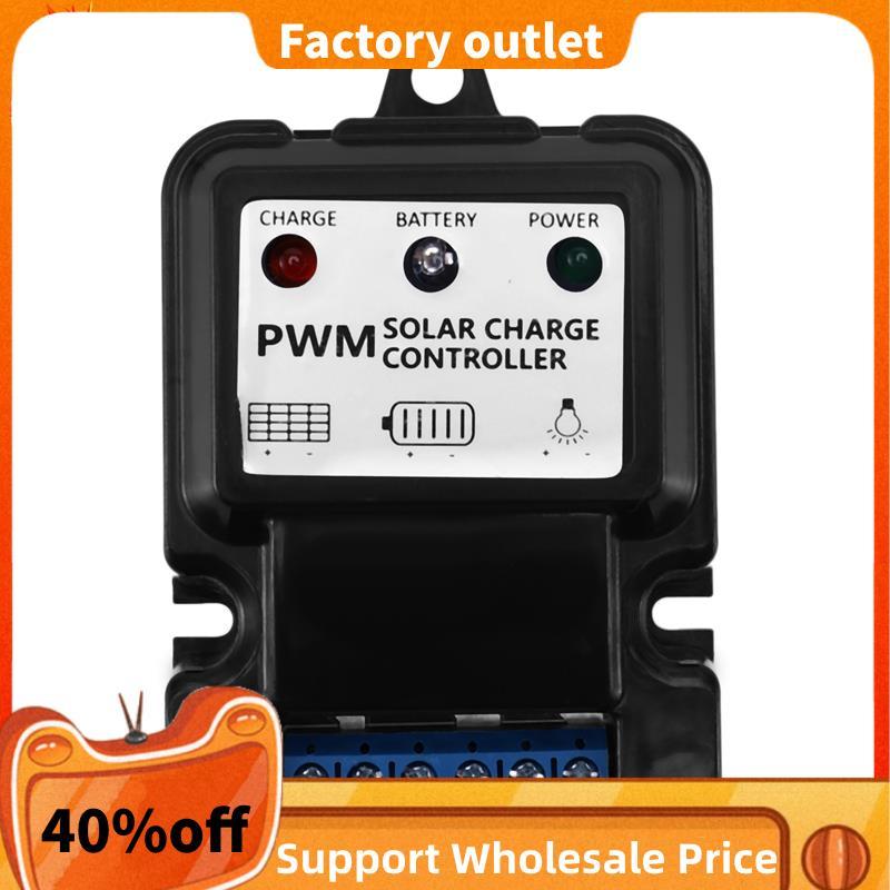 1 Mới Hữu Ích 6V 12V 10A Tự Động Bảng Điều Khiển Năng Lượng Mặt Trời Sạc Bộ Điều Chỉnh Pin Cải Thiện