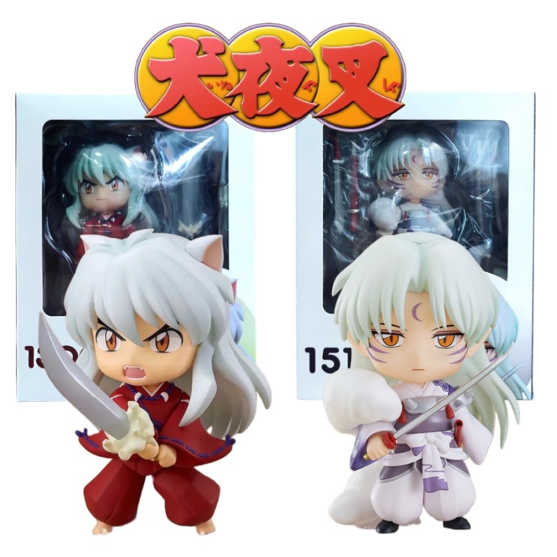 Anime Nhật Bản InuYasha the Nendoroid InuYasha và Sesshoumaru PVC Nhân Vật Hành Động Sưu Tập Đồ Chơi